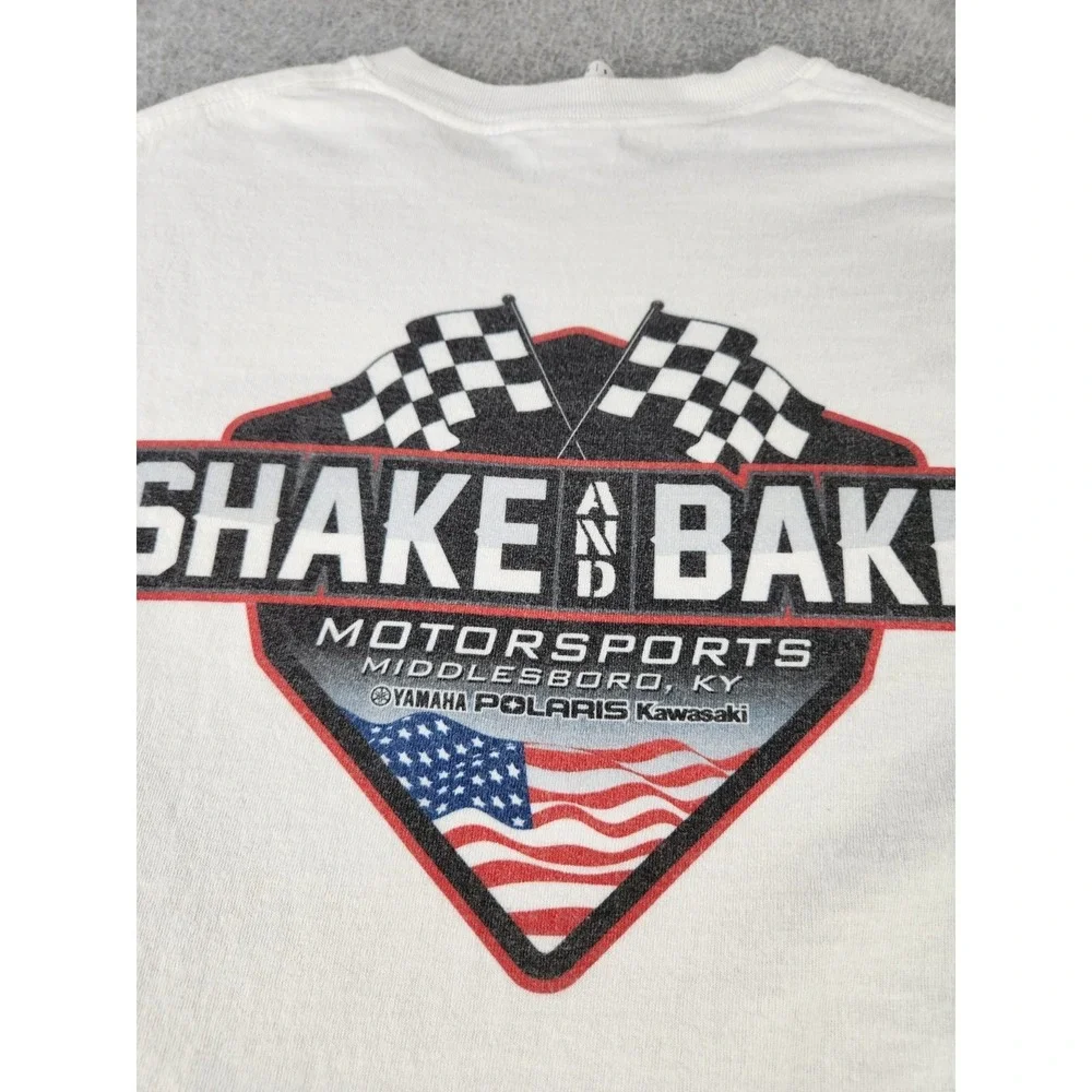 Shake‎ and Bake T-Shirt Motorsports Middleboro KY Yamaha Kawasaki Polaris SMALL